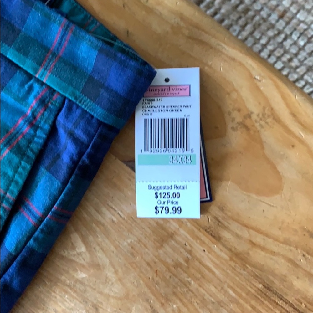 Vineyard Vines Holiday Khakis - Picture 2 of 4